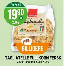 Kiwi TAGLIATELLE FULLKORN FERSK tilbud