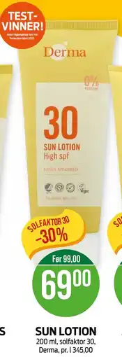 Kiwi SUN LOTION tilbud
