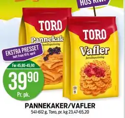 Kiwi PANNEKAKER/VAFLER tilbud