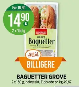 Kiwi BAGUETTER GROVE tilbud