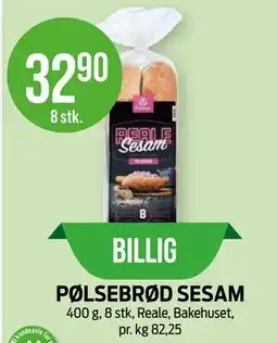 Kiwi PØLSEBRØD SESAM tilbud