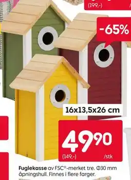 Rusta Fuglekasse tilbud