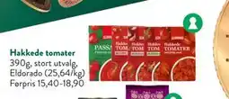Jacobs Hakkede tomater tilbud