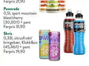 Jacobs Powerade tilbud