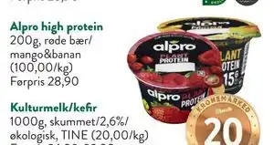 Jacobs Alpro high protein tilbud