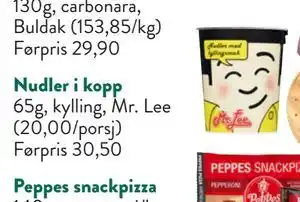 Jacobs Nudler i kopp tilbud