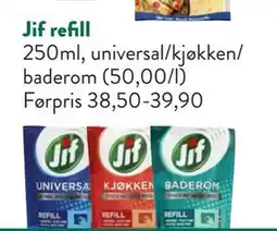 Jacobs Jif refill tilbud