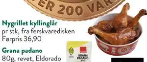 Jacobs Nygrillet kyllinglår tilbud