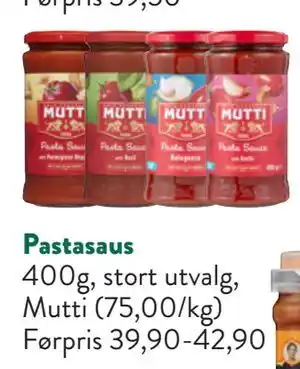 Jacobs Pastasaus tilbud