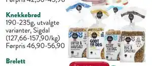 Jacobs Knekkebrød tilbud