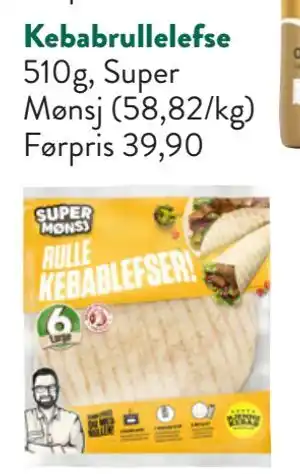 Jacobs Kebabrullelefse tilbud