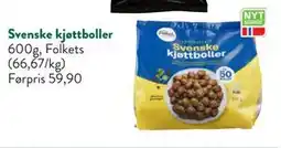 Jacobs Svenske kjøttboller tilbud