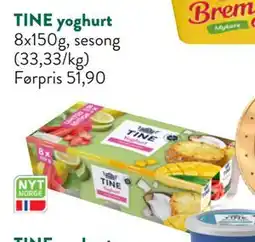 Jacobs TINE yoghurt tilbud