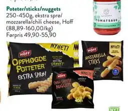 Jacobs Poteter/sticks/nuggets tilbud