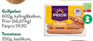 Jacobs Grillpølser tilbud