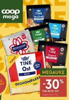 Coop Mega TINE REVET OST tilbud