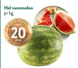 Jacobs Hel vannmelon tilbud
