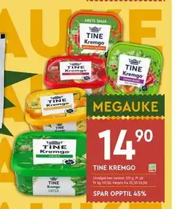 Coop Mega TINE KREMGO tilbud