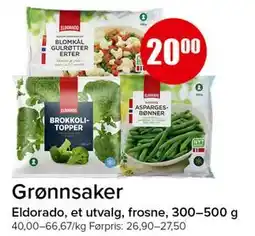 Spar Grønnsaker tilbud
