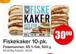 Spar Fiskekaker 10-pk tilbud
