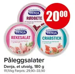 Spar Påleggsalater tilbud