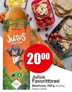 Spar Julius Favorittbrød tilbud