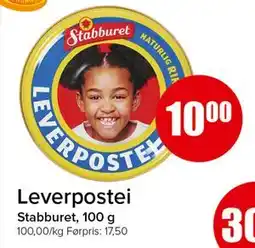 Spar Leverpostei tilbud
