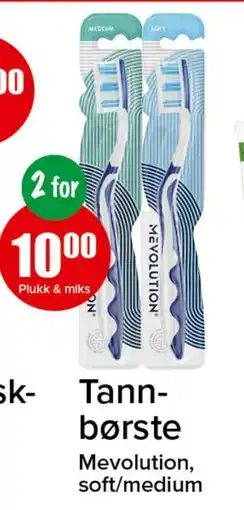 Spar Tannbørste tilbud