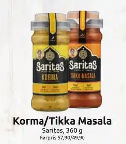 Joker Korma/Tikka Masala tilbud