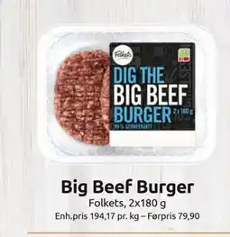 Joker Big Beef Burger tilbud