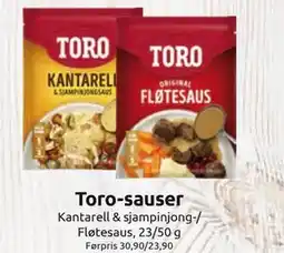 Joker Toro-sauser tilbud