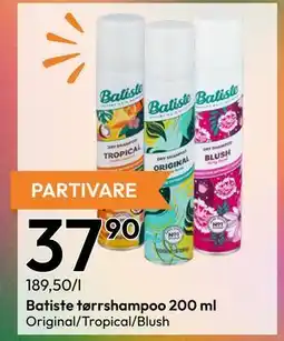 Gigaboks Batiste tørrshampoo 200 ml tilbud