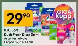 Gigaboks Duck Fresh Discs 36 ml tilbud