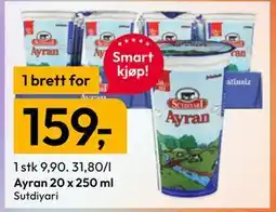 Gigaboks Ayran 20 x 250 ml tilbud