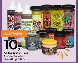 Gigaboks Alt fra Broken Taco tilbud