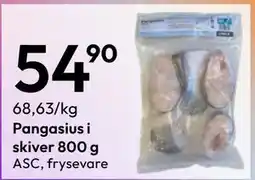 Gigaboks Pangasius i skiver 800 g tilbud