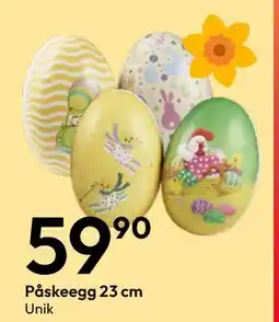 Gigaboks Påskeegg 23 cm tilbud