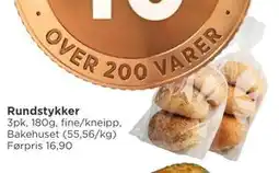 Meny Rundstykker tilbud