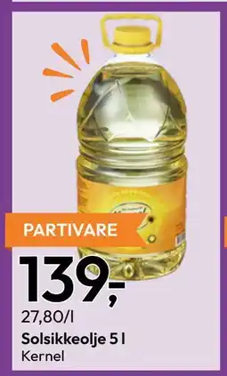 Gigaboks Solsikkeolje 5 l tilbud