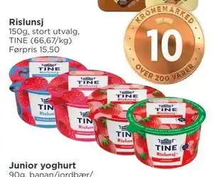 Meny Rislunsj tilbud