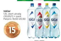 Meny Isklar tilbud