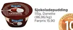 Meny Sjokoladepudding tilbud