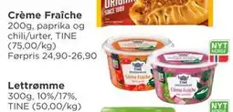 Meny Crème Fraîche tilbud