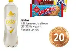 Meny Isklar tilbud
