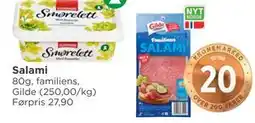 Meny Salami tilbud