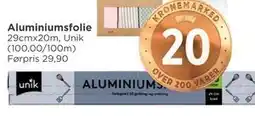 Meny Aluminiumsfolie tilbud