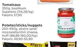Meny Tomatsaus tilbud