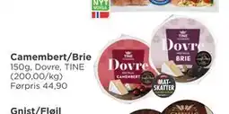 Meny Camembert/Brie tilbud