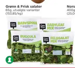 Meny Grønn & Frisk salater tilbud
