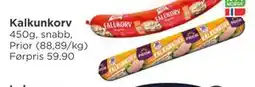 Meny Kalkunkorv tilbud